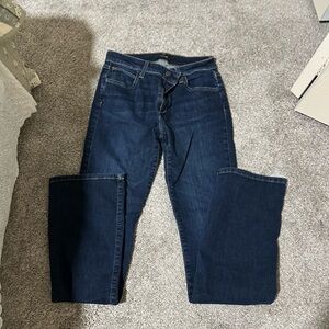 Joe's Jeans Dark Blue Flare & Wide Leg Women's Jeans